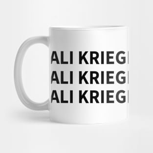 ali krieger fan club Mug